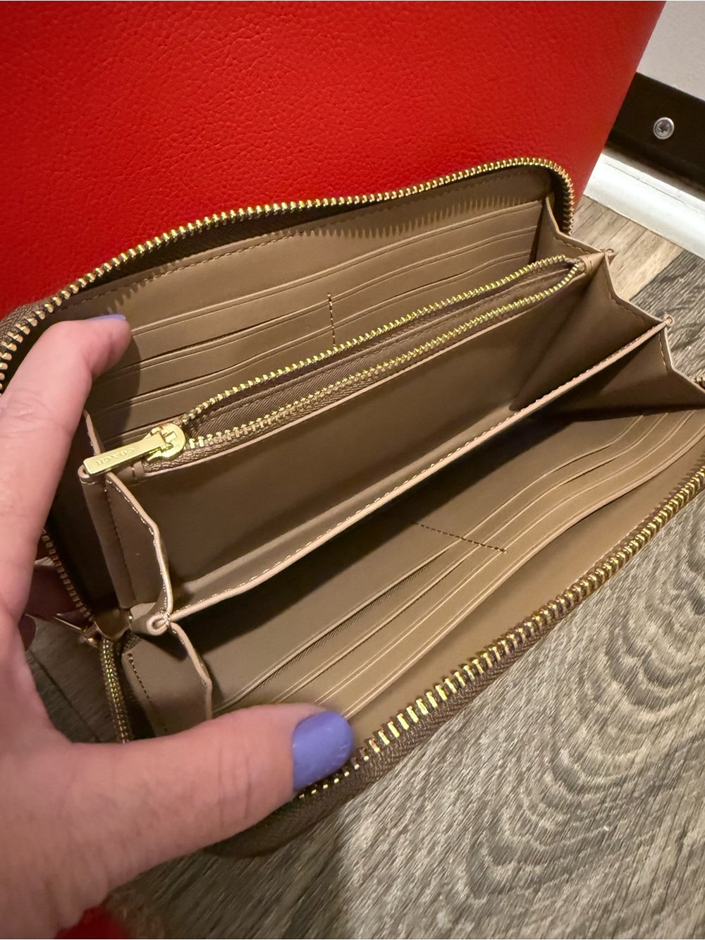 COACH X PEANUTS LONG ZIP AROUND WALLET IN SIGNATURE CANVAS WITH PATCHES NWOT - Picture 6 of 8